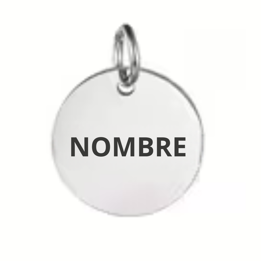 Chapa con Nombre Personalizado